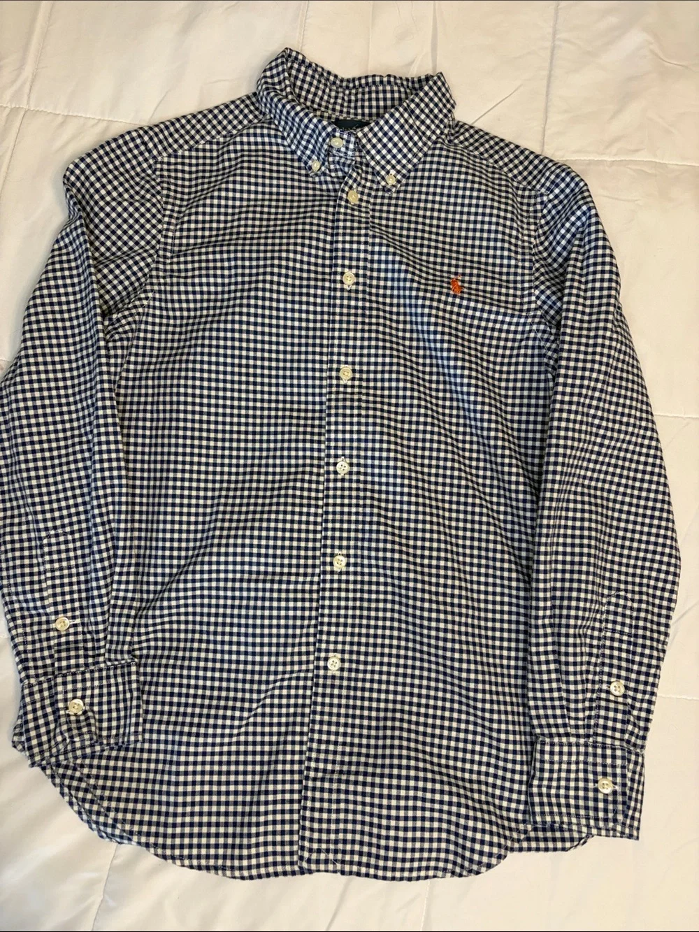 Kids LOT of 5 Ralph Lauren Button-Down Shirts Size 14/16 (L)